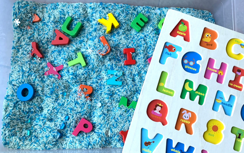 Alphabet Discovery Bin