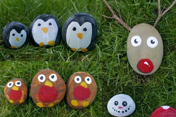 Art Activities for Preschoolers Painted Rocks