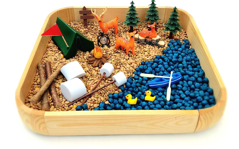 Camping Adventure Bin