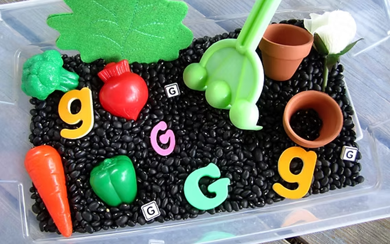 Garden Sensory Bin