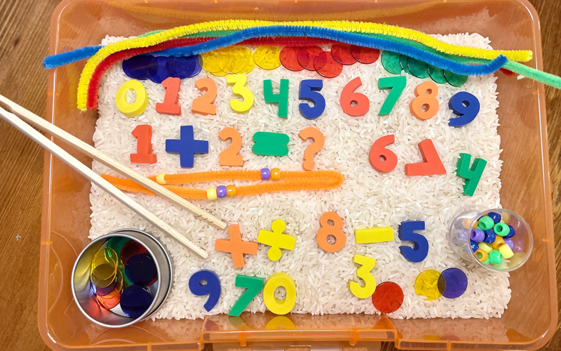 Numbers & Counting Bin