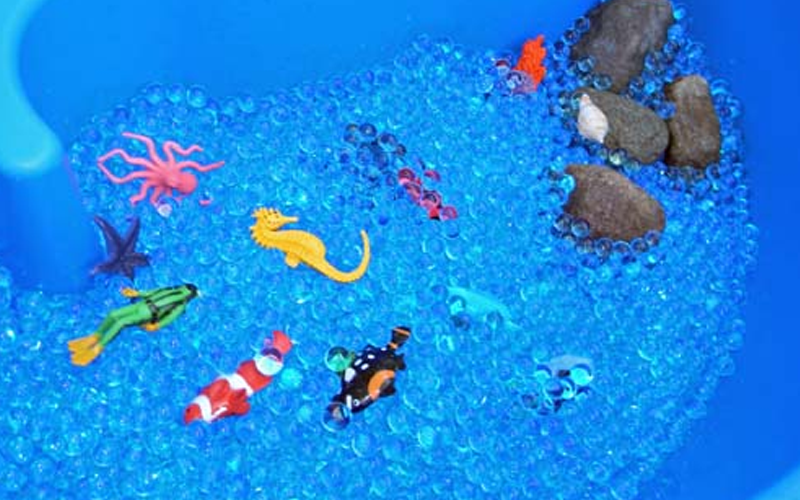 Ocean-Themed Water