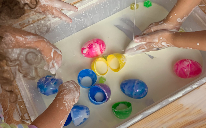 Oobleck Bin