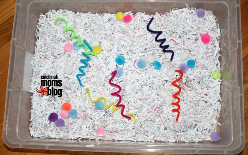 Shredded Paper Bin