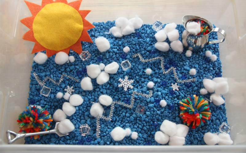 Weather-Themed Bin