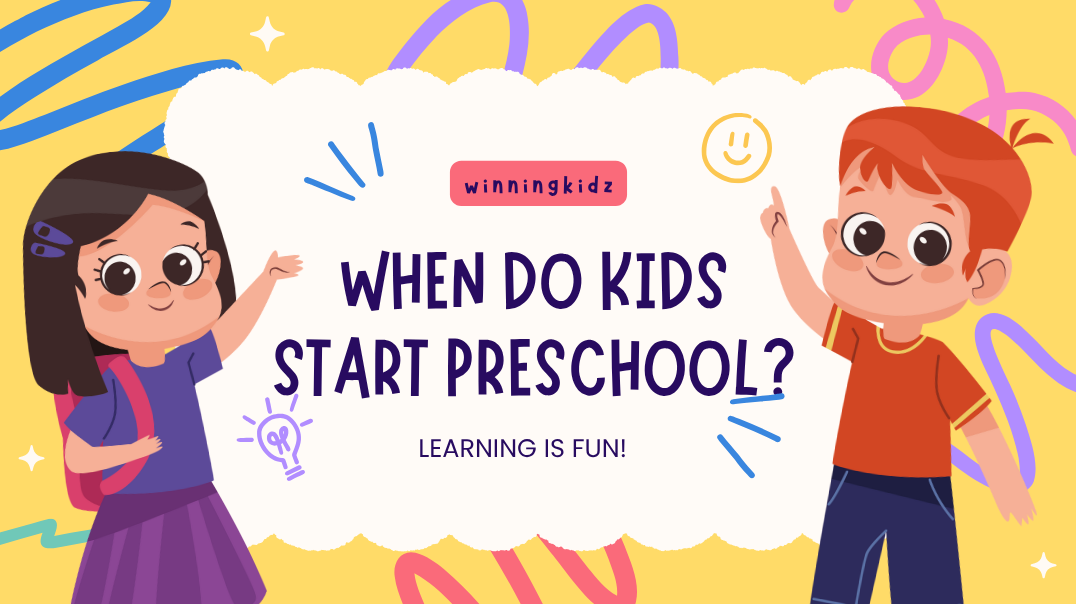 When Do Kids Start Preschool