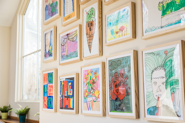spring art activities for preschoolers Spring Art Show Setup