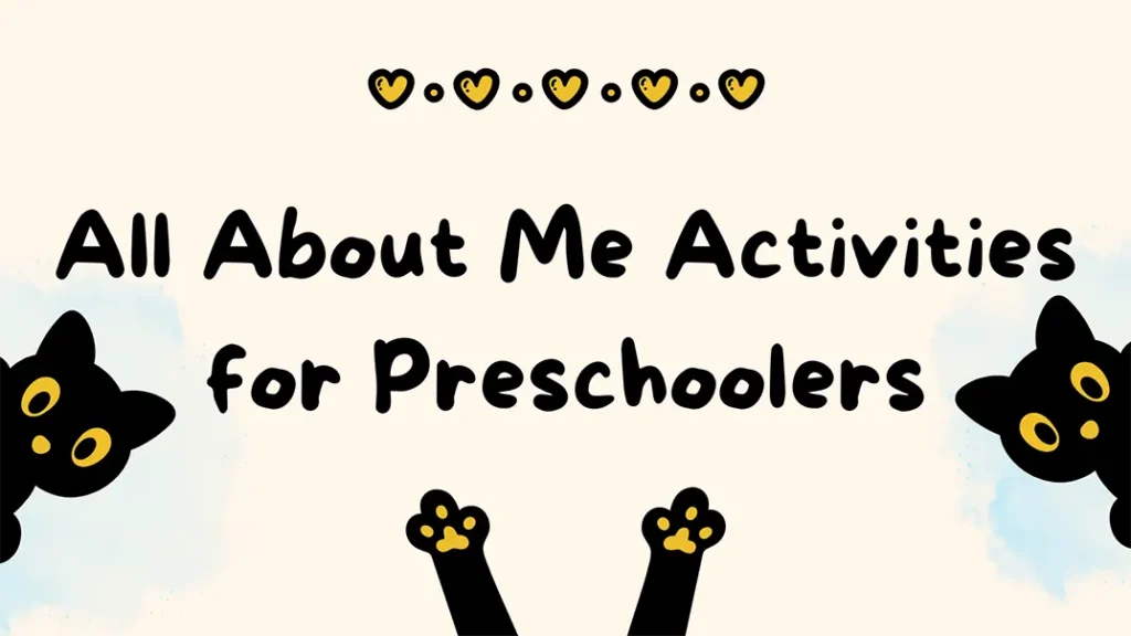 All About Me Activities for Preschoolers