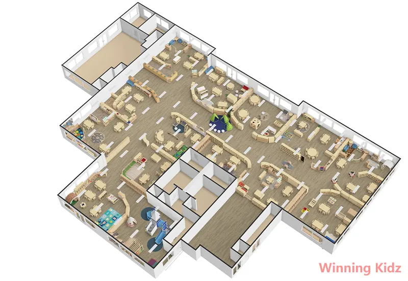 Designing a Sample Classroom Floor Plan